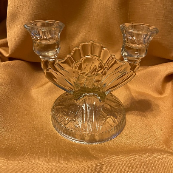 Glass Other Vintage Depression Candle Holder Poshmark